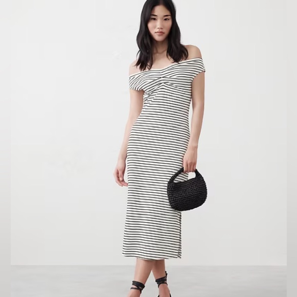Banana Republic off the shoulder dress-NWT
